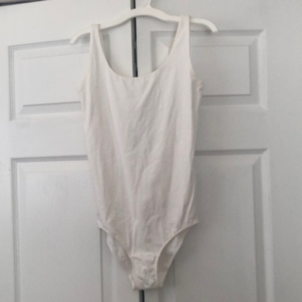 Everlane White Bodysuit